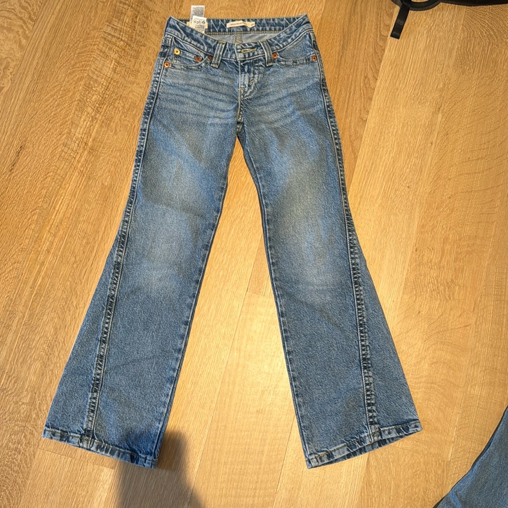 Levi’s premium Noughties bootcut low rise jeans